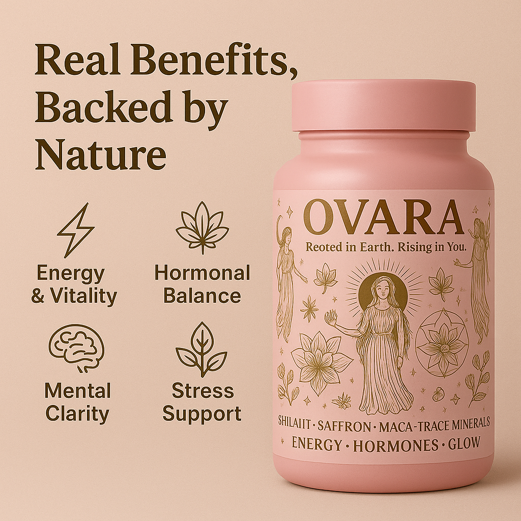 Ovara™ Shilajit + Saffron Daily